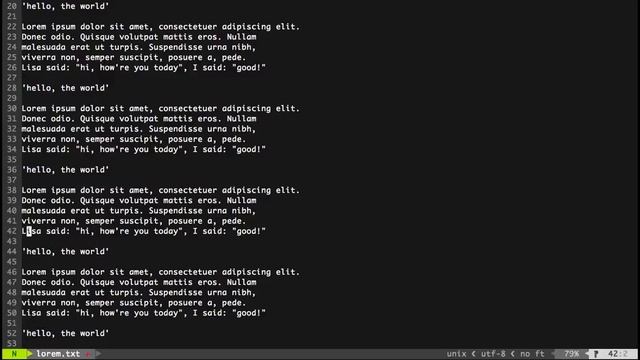 Learning Vim from the Beginning смотреть онлайн