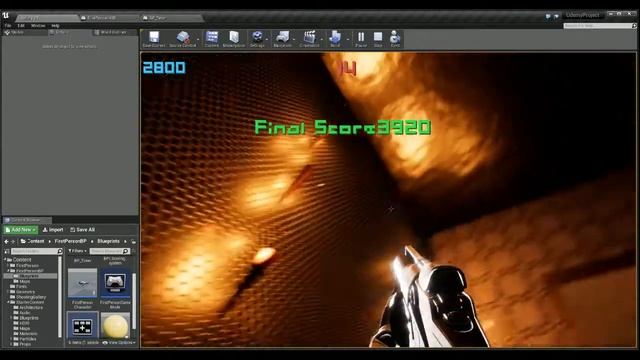 Unreal Engine 4 Udemy Project Shooting Gallery Game смотреть онлайн