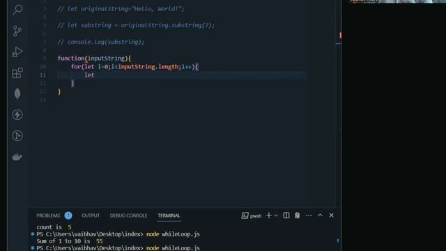 Javascript Substring Method || Substring program in javascript смотреть онлайн