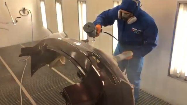 Покраска авто (Покраска бампера Инфинити ) смотреть онлайн