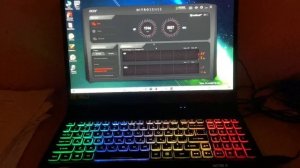 Как поменять цвет клавиатуры Acer Nitro 5
