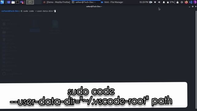 How to Run Visual Code as Root in |Ubuntu|Linux. смотреть онлайн