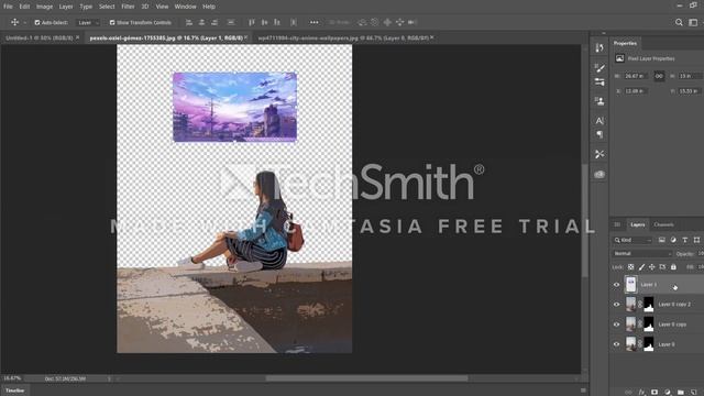 Turn Photo Into Anime Style Effect Photoshop Tutorial