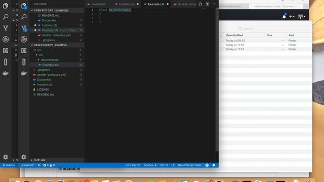 Create Your First InterSystems ObjectScript Code with IRIS Community, GitHub, Docker and VSCode смотреть онлайн