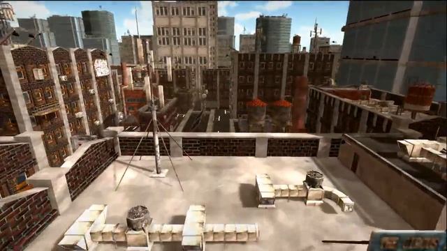 Dynamic Art - Low Poly City Pack смотреть онлайн