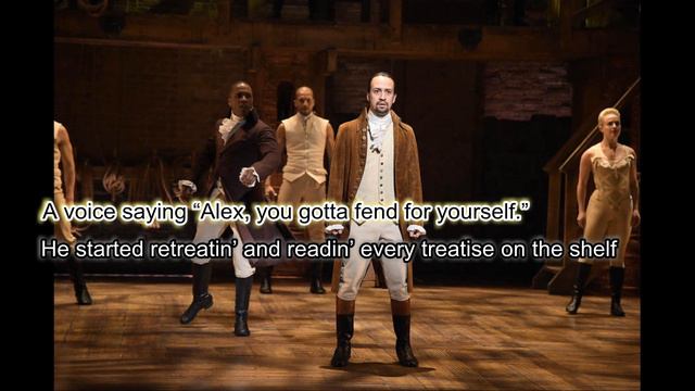 Alexander Hamilton (karaoke with lyrics) from Hamilton the musical смотреть онлайн