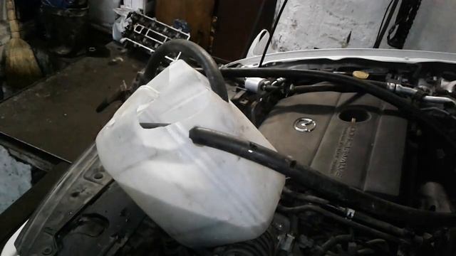 Мойка радиатора печки Мазда 6