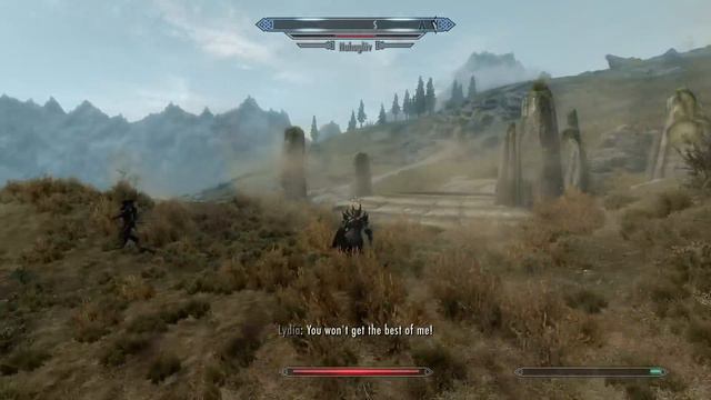 The Elder Scrolls V Skyrim Alduin Resurrecting A Dragon 1080p 8x AA 16x AF Ultra Settings GTX 560 T смотреть онлайн