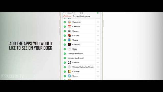 CirDock - iOS 8 & 9 Jailbreak Cydia Tweak смотреть онлайн