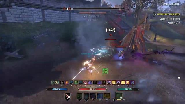 ESO PvP OVERPOWERED MAGICKA SORCERER DRAGONHOLD BUILD смотреть онлайн