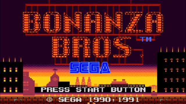 Bonanza Bros-Title Music смотреть онлайн