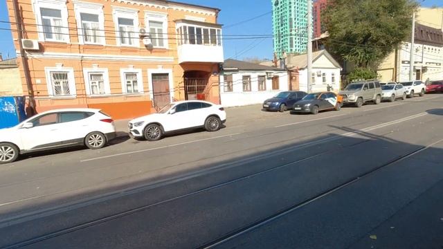Ростов-на-Дону. Улица Максима Горького. От Доломановского до Будённовского. Обзор. Октябрь 2021 год смотреть онлайн