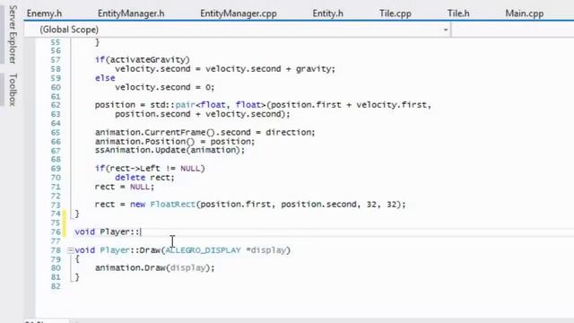 C++ Allegro 5 Platformer Made Easy Tutorial 39 - Entity Collision смотреть онлайн