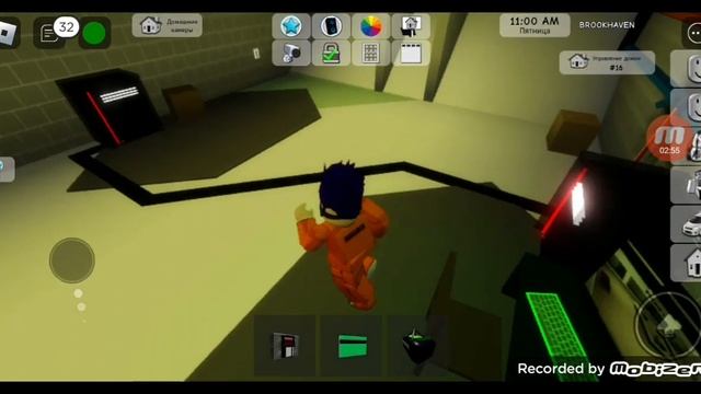5 способов побега из банка.Копы не увидят вас.В Брокхейвен в Roblox. смотреть онлайн