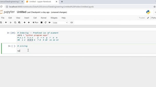 3 Indexing slicing mutable immutable смотреть онлайн