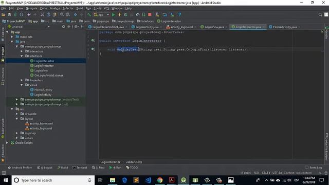 Modelo Vista Presentador MVP en Android смотреть онлайн