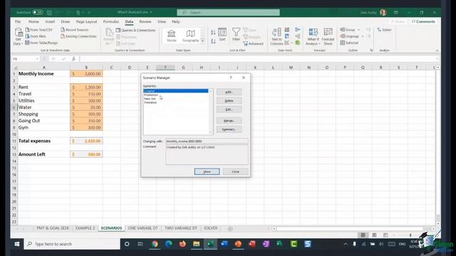 What-If Analysis (Goal Seek, Scenario Manager, Data Tables) - 1-hour Excel Tutorial смотреть онлайн