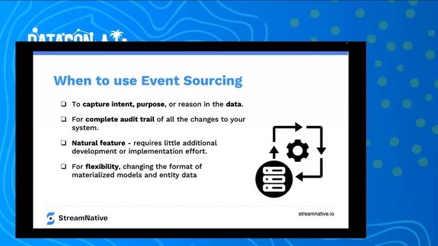 Data Con LA 2022 - Event Sourcing with Apache Pulsar and Apache Quarkus смотреть онлайн