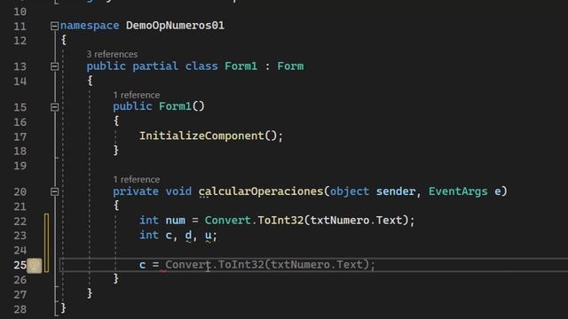 Programando Ando C# Demo Operaciones con Números I смотреть онлайн