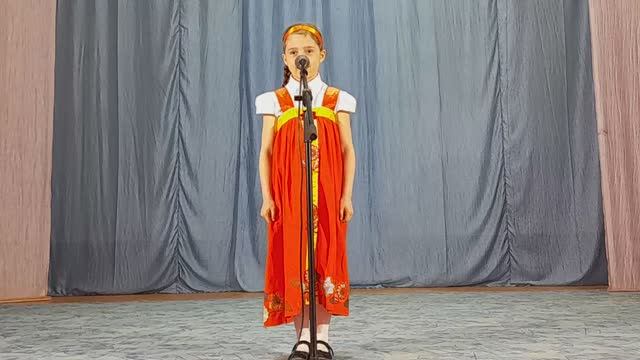 Медведева Алиса. Народная песня "Балалаечка" Никольский Дом культуры смотреть онлайн