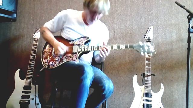 Ария - Улица роз. гитарное соло. Холстинин - Маврин моя версия смотреть онлайн