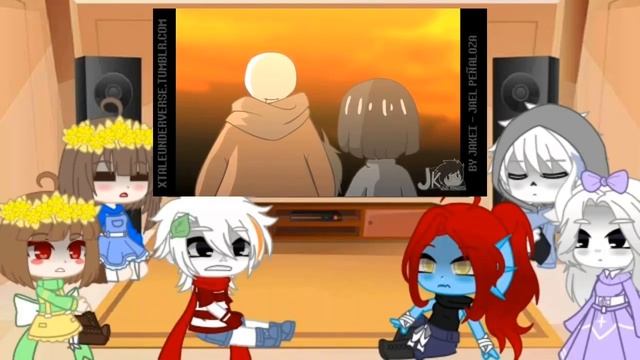 ?Undertale react to....???? | Gacha Club | смотреть онлайн
