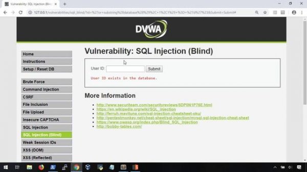 Web Hacker Basics 08 (Blind SQL Injection); featuring SQLmap
