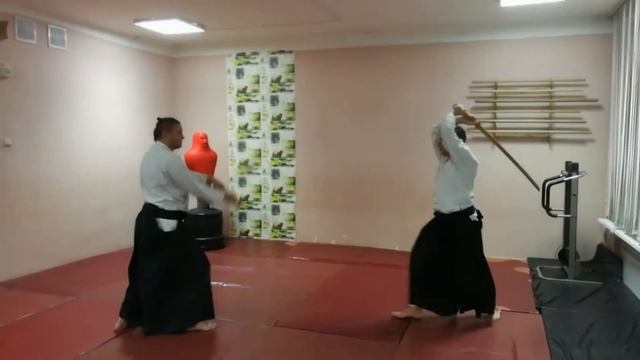 Aikido Bokken Basic Techniques Of Attack And Protect
