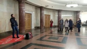 Николай Рябуха .Музыка в метро