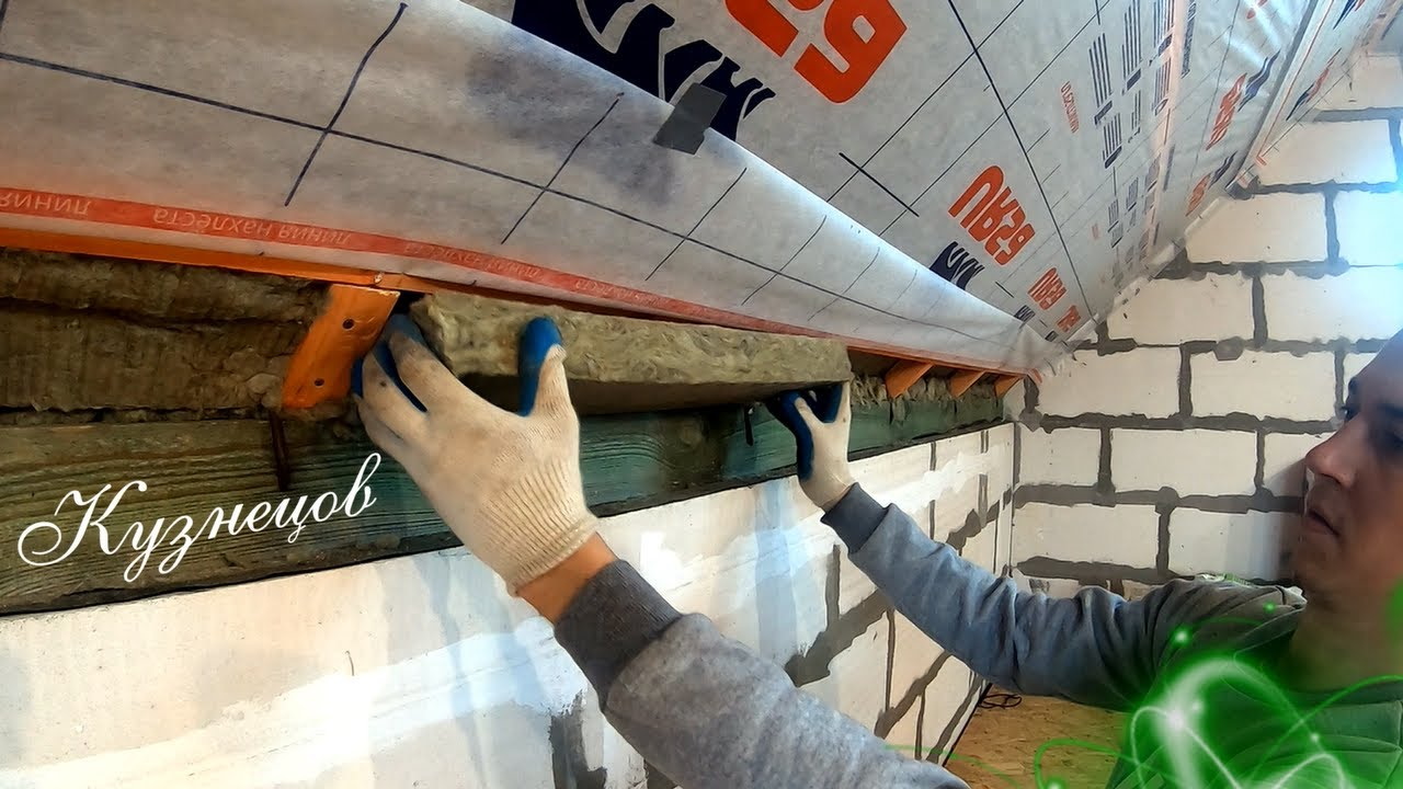 Как я осуществил пароизоляцию, утепление мауэрлата и обрешетку под гипсокартон / Серия 129 смотреть онлайн