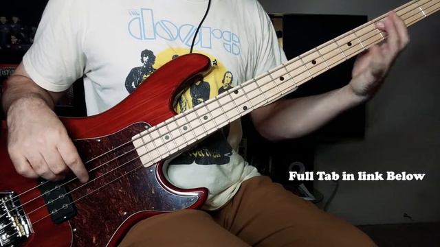 Politician Bass Cover with Tab: Jack Bruce with Cream Live 1968: G & L Tribute Kiloton Bass смотреть онлайн