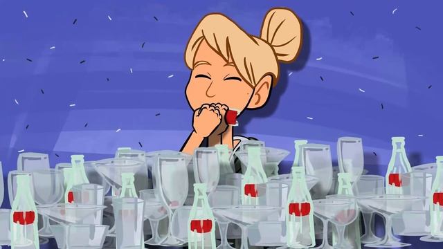 Я ем стекла | Анимированная история про желание быть необычной смотреть онлайн