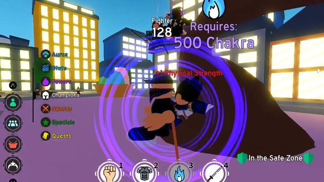 Обзор Аниме файтинг симулятор в Роблокс!! смотреть онлайн