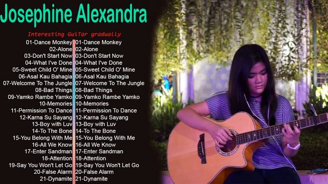 Top 21 Great Guitar Songs Performed By Josephine Alexandra |Josephine Alexandra Greatest Full Album