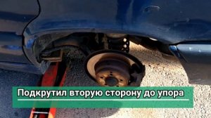 Правильная регулировка ручника на Volvo 850/70.