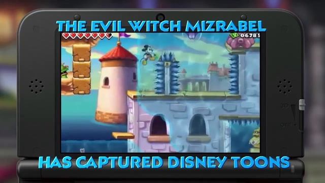 Disney Epic Mickey: Power of Illusion (Nintendo 3DS) смотреть онлайн