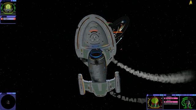 Unveiling the Battle: USS Yeager vs USS Voyager | Star Trek Bridge Commander смотреть онлайн