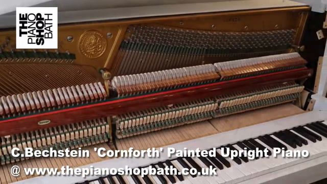 C.Bechstein 'Cornforth' Painted Piano @ The Piano Shop Bath смотреть онлайн