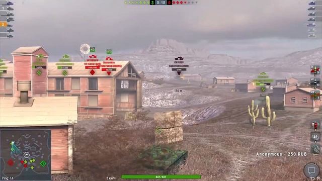 Wot Blitz новый обзор AMX ELC Bis ► Как фармит ► Лучший светляк AMX ELC Bis смотреть онлайн