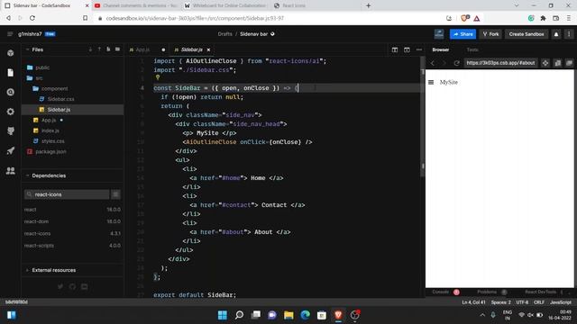 React Sidebar: The Basic Guide ( Hindi ) смотреть онлайн