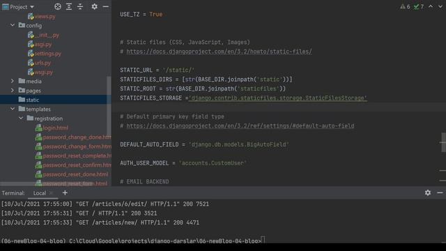 #23 Python Django | Blog2.0. 8-qism. Matn Muharriri смотреть онлайн