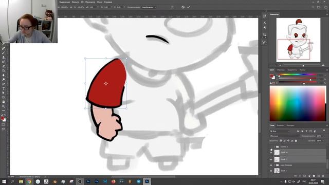 ПУТЬ В ГЕЙМДЕВ - как сделать игру за неделю. Рисуем персонажа.