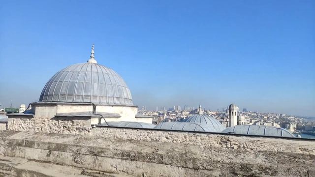 Увидеть Стамбул. 14.01.22. Прогулка по городу. Сулеймания. смотреть онлайн