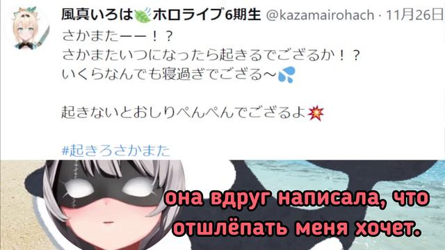 Менеджер Хлои запрещает ей рассказывать о своих... кхм... увлечениях [Hololive RU SUB] смотреть онлайн