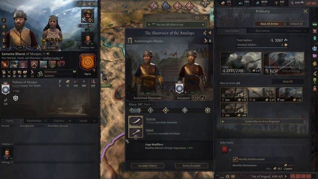 The King of Kashmir - The Family Man - CK3 Kashmir Slow Roleplay EP 8 смотреть онлайн