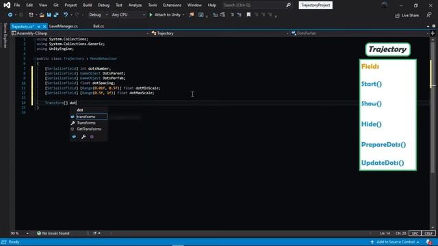 Draw Trajectory path tutorial - Unity [Part 2] - Multi ball смотреть онлайн