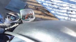 Установка передних подкрылков на Ниву трёх дверку без сверления крыльев