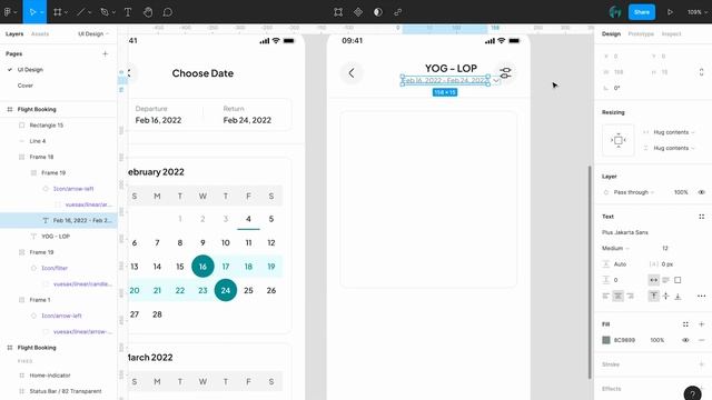 UI Design Flight Booking in Figma - UI Speed Design | Week - 10 смотреть онлайн