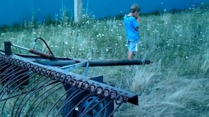 Грабли тракторные, самодельные грабли для трактора