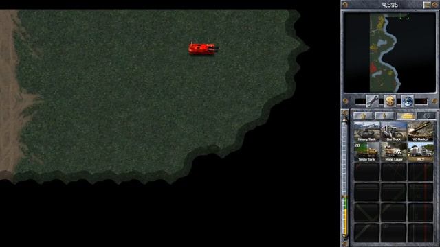 Command and Conquer Red Alert Remastered: Mekong with Hard AI смотреть онлайн